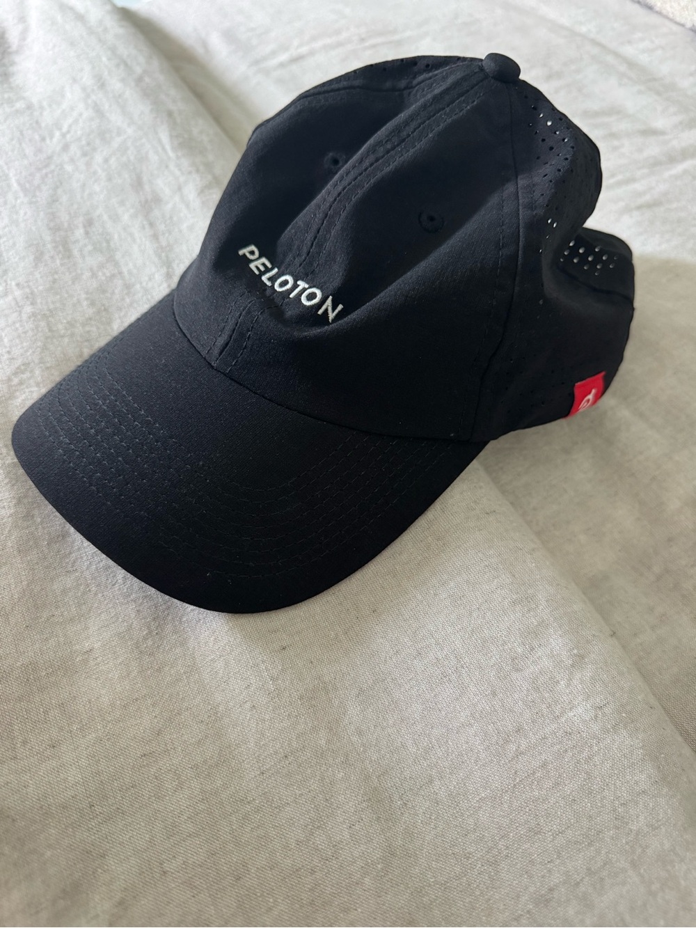 Peloton Black Performance Ball Cap